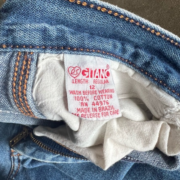 Vintage 80’s P.S. Gitano high waisted jeans. - Picture 3 of 7